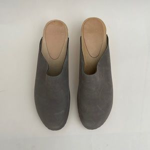 Bryr Worker Clog in Pacific Grey size 9/39 Narrow (custom made)